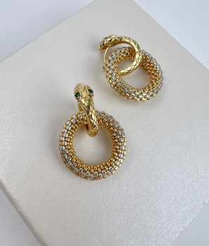 Snake Transformer Earrings