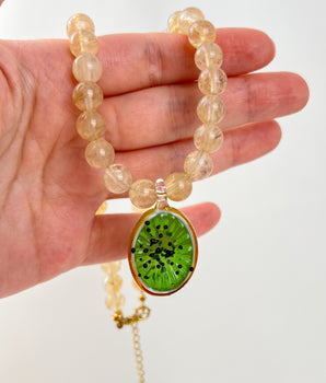 Kiwi Necklace