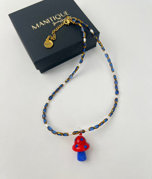 Mushroom Necklace