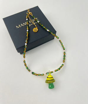 Mushroom Necklace