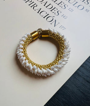 Pearl Dragon Bracelet