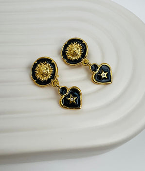 Starry sunshine Clip-on Earrings