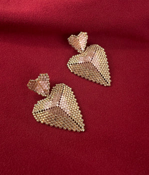 Heart Story Earrings