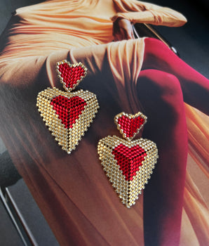 Heart Story Earrings