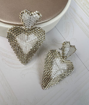 Heart Story Earrings