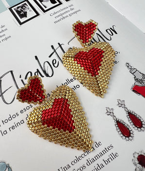 Heart Story Earrings