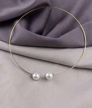 Two Pearls Choker