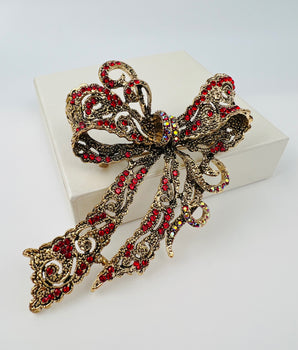 Royal Bow Brooch