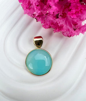 Pendant Blue Agate