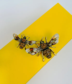 Honeybee Brooch