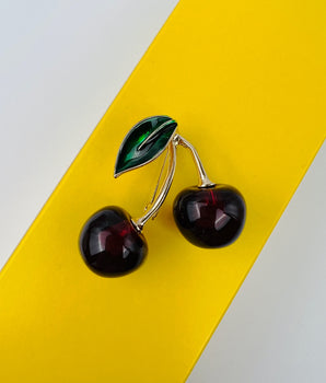 Cherry Brooch