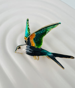 Swallow Bird Brooch