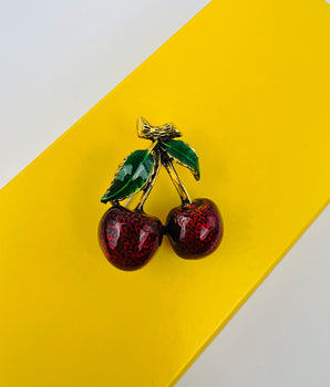 Cherry Brooch