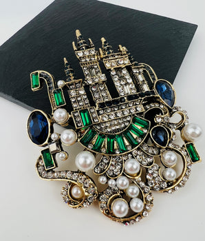 Royal Palace Brooch (Pendant)