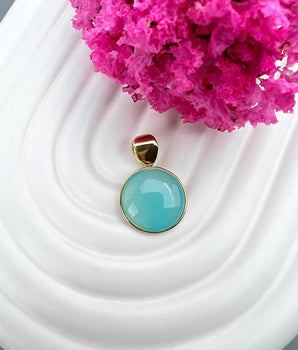 Pendant Blue Agate