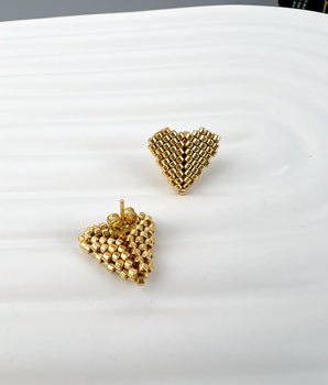 Mini Hearts Earrings