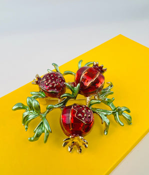 Pomegranate Brooch