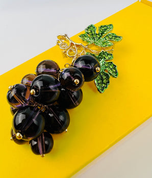 Grape Brooch